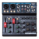 Mesa De Som Lexsen Studio Mix 6 Phantom Power Interface + Nf