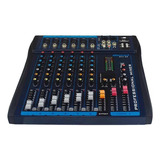 Mesa De Som Mixer 6 Canais C/ Usb Omx- 62 - Oneal Omx62