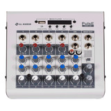 Mesa De Som Mixer Ll Audio Pulse 602 6 Canais C/media Player