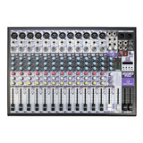 Mesa De Som Profissional 16 Canais Bluetooth Cpp-16 Waldman