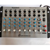 Mesa De Som Profissional 8 Canais Nanomix Na802r Ll Áudio