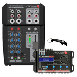 Mesa De Som Stetsom 12v Stm0602 Nova + Processador Stx2448