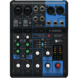 Mesa De Som Yamaha Mg06x 6 Canais Mixer Phantom Power Bivolt