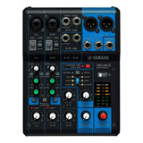 Mesa De Som Yamaha Mg06x Mixer De 6 Canais Bivolt Efeitos