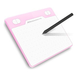Mesa Digitalizadora 10moons T503 Gráficos Tablet - Rosa