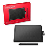 Mesa Digitalizadora One By Wacom Ctl472, Pequena, Cor Preto 