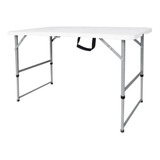 Mesa Dobravel Maxchief 1.22 M Ajusta Altura Suporta 100 Kg