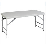 Mesa Dobravel Maxchief 1.22 M Ajusta Altura Suporta 100 Kg