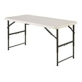 Mesa Dobrável Maxchief 1.22 M Ajusta Altura Vira Maleta