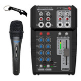 Mesa Equalizadora Stereo Stetsom Stm0602 12v+ Microfone