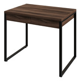 Mesa Escritório Office Estilo Industrial 0,90 M C/ 2 Gavetas