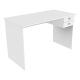 Mesa Escrivaninha 117x74,5x60 Cm Branco Tecnomobili