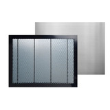 Mesa Favo De Mel Placa Alumínio Para Gravadora Laser 400x300