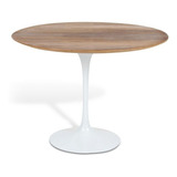 Mesa Jantar Saarinen Redonda 160cm - Laqueada Ou Madeira