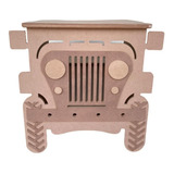 Mesa Jeep Desmontável Em Mdf Cru