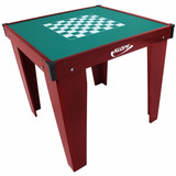 Mesa Jogos Xadrez Domino Dama 84x84cm Klopf 1078