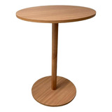 Mesa Lateral Monopé Sala Quarto Cozinha Alt. 63 Cm - Mel