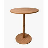 Mesa Lateral Sofá Ou Cama Apoio De Objetos Madeira Mel 40 Cm