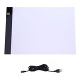 Mesa Led Luz Branco Desenho Transposição A4 Profissional 