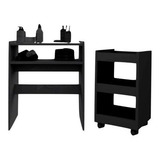 Mesa Manicure Porta Esmaltes Aparador Carrinho Auxiliar