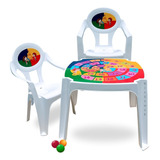 Mesa Mesinha Infantil Crianças 2/cad Multiuso Super Prática