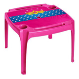 Mesa Mesinha Infantil Educativa Mulher Maravilha