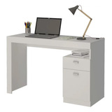 Mesa Para Computador 1 Gaveta Branco Melissa Permobili