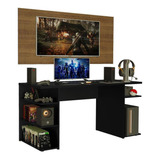 Mesa Para Computador Gamer Painel Para Tv Até 50 Madesa Pr