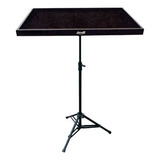 Mesa Para Percussionista Com Clamp E Pedestal Torelli Ta185