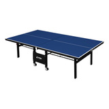 Mesa Para Ping Pong / Tênis De Mesa Paredão Mdf 18mm Azul