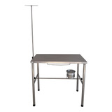 Mesa Pet Veterinária Cirúrgica Inclui Balde 100% Inox Atendi