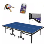 Mesa Ping Pong Klopf 1008 Mdf 25mm + Kit 5055 + Suporte 5034