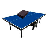 Mesa Ping Pong Mdf 18mm Klopf 1084 + Capa P/ Mesa Aberta