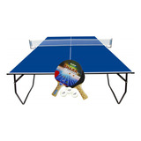 Mesa Ping Pong Mdp 15mm - Modelo 1007 Klopf + Kit - 5055