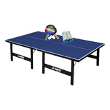 Mesa Ping Pong Mdp 15mm Olimpic 1013 + Kit 5055 + Rede 5096