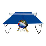 Mesa Ping Pong Rodízio 15mm Mdp