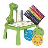 Mesa Projetora Dinossauro Colorir Desenhar Infantil