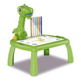 Mesa Projetora Dinossauro Colorir Desenhar Infantil