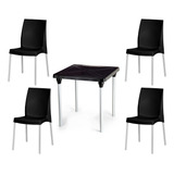 Mesa Quadrada Plastico Reforcado Area Externa