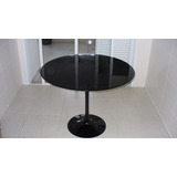 Mesa Saarinen Jantar Redonda Laca 4 Lugares/cadeiras