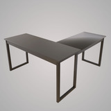 Mesa Sala De Jantar Em L 150 X150 Industrial