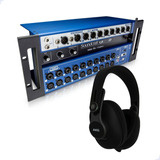 Mesa Som Digital Soundcraft Ui24r Com Headphone Akg K371 Bt