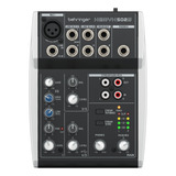 Mesa Som Profissional Behringer Xenyx 502s 5 Canais Com Usb