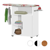 Mesa Tabua De Passar Roupa Com Porta E Armario Organizador