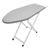Mesa Tábua De Passar Roupa Suprema Jumbo Metalizada Prata