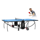Mesa Tênis De Mesa Ping Pong Paredão Tam Oficial Mdf 15mm