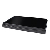 Mesa Termica Fria De Vidro Temperado Preto Lc1708 Le Cook