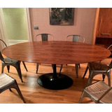 Mesa Tulipa Saarinen Oval 180 X 100 Cm - Madeira Ou Laqueada