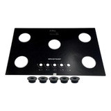 Mesa Vidro Cooktop Brastemp Bdd75 Bdd75ae 5 Bocas Original 