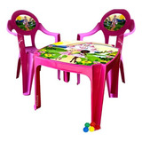 Mesinha Infantil 2 Cadeiras Ideal Para